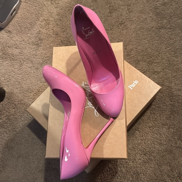 CL Fabulously Sexy & Pretty in Pink Patent!!b - Picture 7 of 11